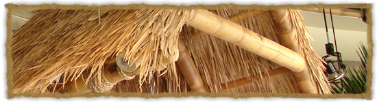 Interior Thatch & Bamboo<