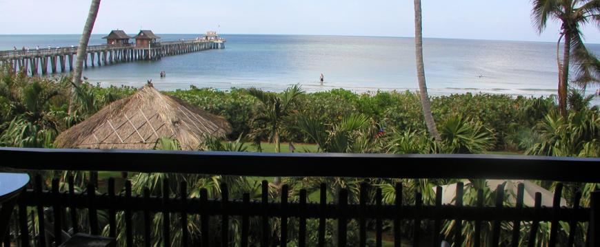 View of the Water From the Deck