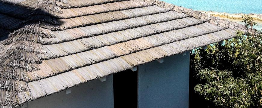 Lookout Tower - Custom Color Synthetic Thatch - Private Island, Bahamas