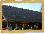 Thatch Entrance to Resort