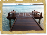 Ipe decking for dock