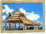 Largest Thatched Tiki Bar In The Caribbean