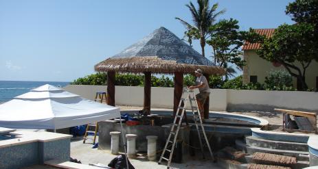 Tiki Pool Bar Stage 30