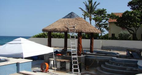 Tiki Pool Bar Stage 35