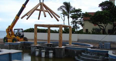 Tiki Pool Bar Stage 9