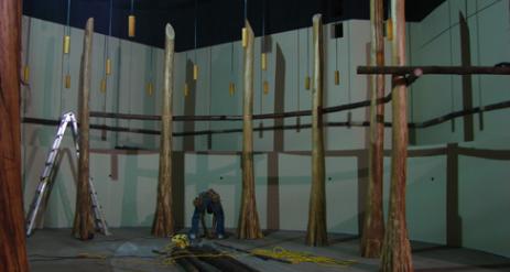 Restaurant Trellis Installation Stage 10