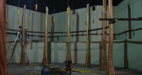 Restaurant Trellis Installation Stage 12