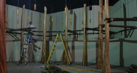 Restaurant Trellis Installation Stage 20