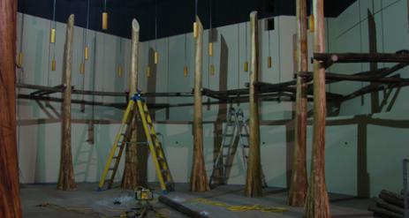 Restaurant Trellis Installation Stage 27