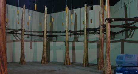 Restaurant Trellis Installation Stage 35